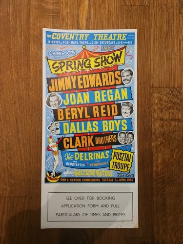 Spring show 1962 - 1962, theatre