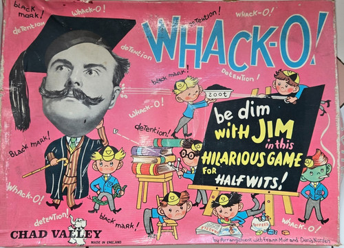 Rare whack board game - game, 1960