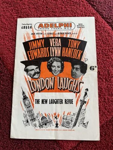 London laughs programme - programme, jimmy
