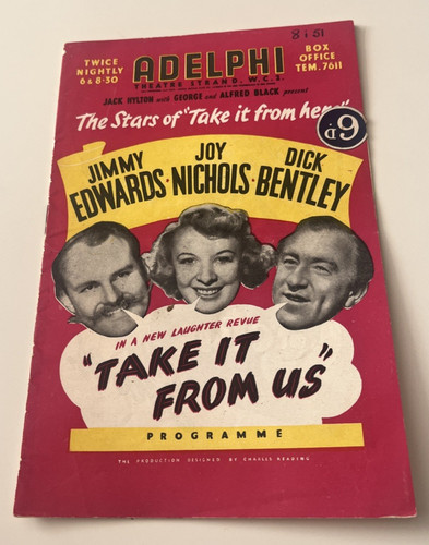 Jimmy edwards 1951 take it - take,